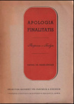 Apologia finalitatis : rozprava o Tardym