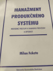 Manažment produkčného systému