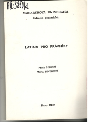 Latina pro právníky