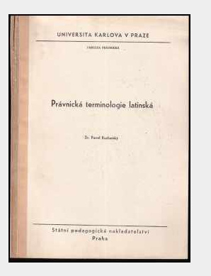 Právnická terminologie latinská