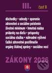 Zákony 2026 III/B – Sociálne zabezpečenie a príspevky