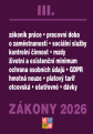 Zákony III/2026 - Zákoník práce, Pojištění, Sociální služby