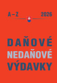 Daňové a nedaňové výdavky 2026
