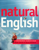 Natural English intermediate studenť s book