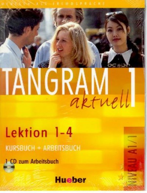 Tangram Aktuell 1 Lektion 1-4+CD kursbuch+arbeitsbuch