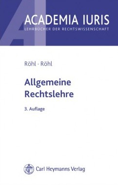 Allgemeine Rechtslehre, 3. Auflage