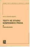 Texty ke studiu konfesního práva III. Československo