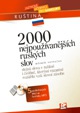 2000 nejpoužívanějších ruských slov + 2CD