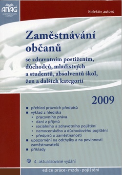 Zaměstnávání občanů se zdravotním postižením 2009, 4. vydání