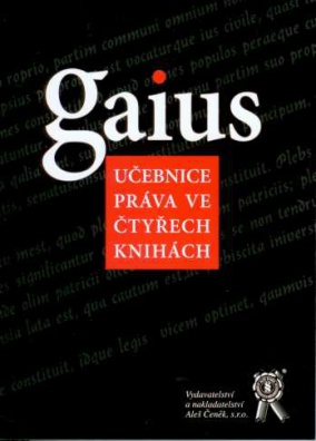 Gaius: Učebnice práva ve čtyřech knihách