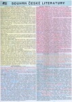 Souhrn české literatury