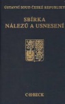 Sbírka nálezů a usnesení ÚS ČR, svazek 1