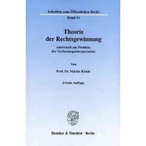 Theorie der Rechtsgewinnung, 2.Auflage