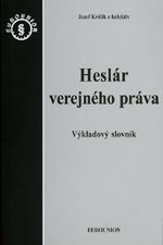 Heslár verejného práva - výkladový slovník