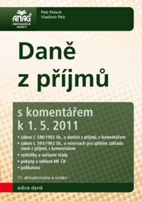 Daně z příjmů s komentářem k 1.5.2011