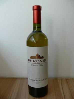Sauvignon de Purcari 2007, bílé suché víno