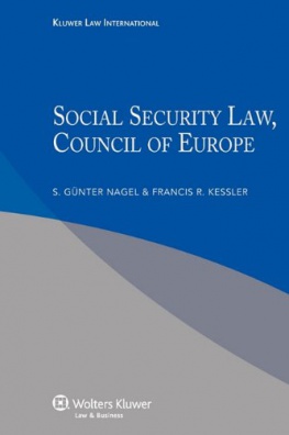 Social Security Law, Council of Europe