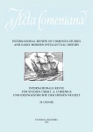 Acta Commeniana 24