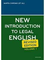 New introduction to legal english volume I. (revised ed.)