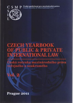 Czech Yearbook of International Law. Vol. 2. Česká ročenka mezinárodního práva