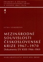 Mezinárodní souvislosti československé krize 1967–1970 
