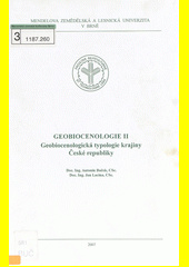 Geobiocenologie II.