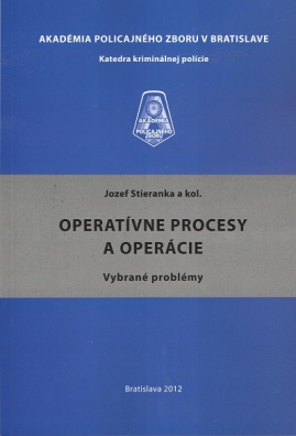 Operatívne procesy a operácie. Vybrané problémy