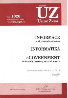 ÚZ č.1026 Informace, eGovernment