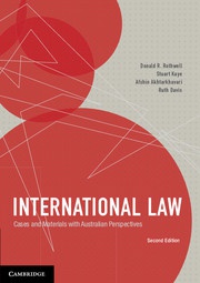 International Law - Cases and Materials with Australian Perspectives
